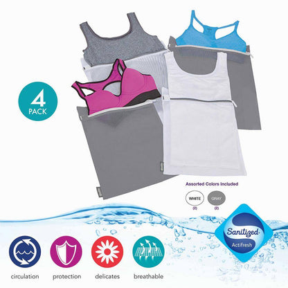 Active Wear Wash Bag Set (4-Pack)