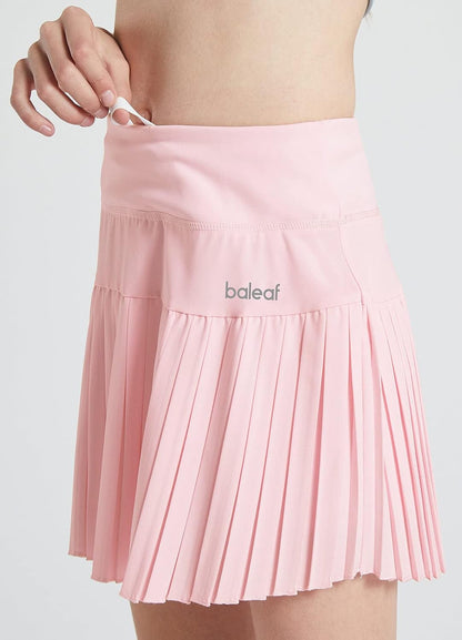 Girls' Tennis Skirts Pleated Golf Skort with Shorts Pockets Kids Athletic Active Wear